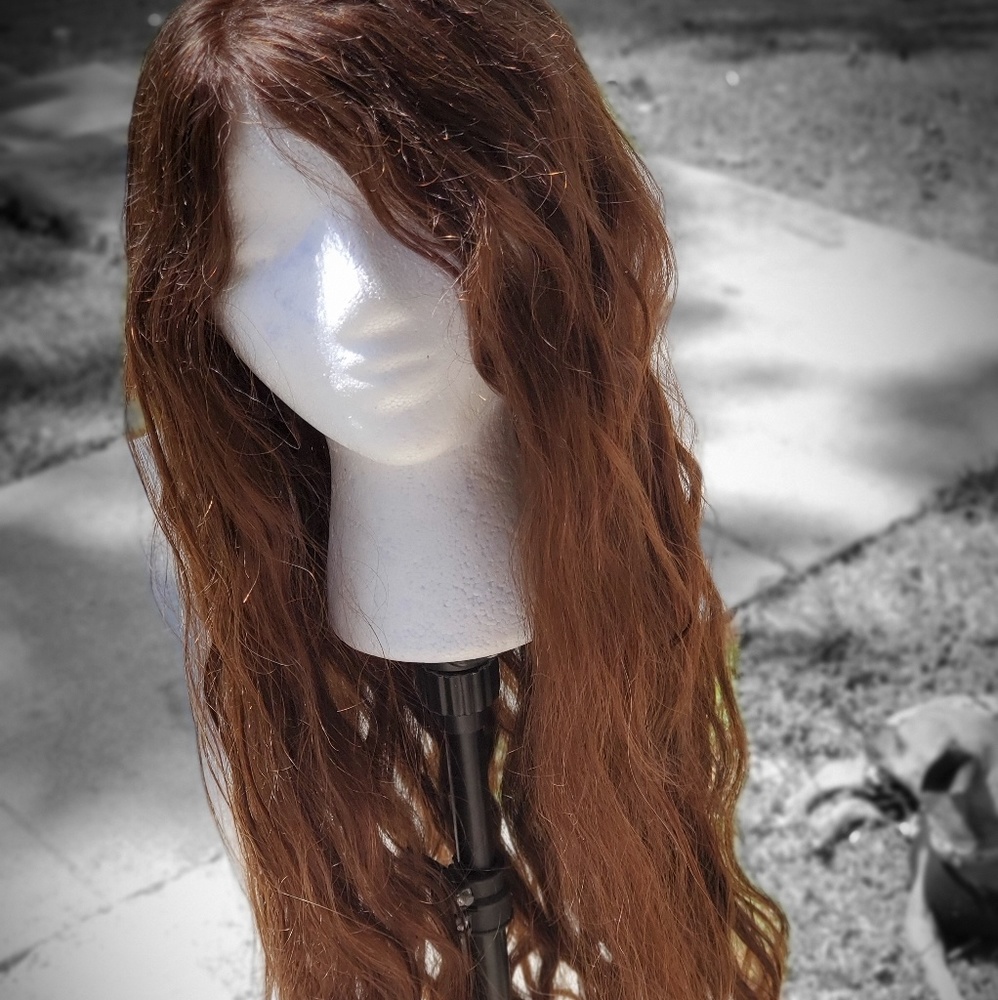 28" 100% Human hair wig virgin only